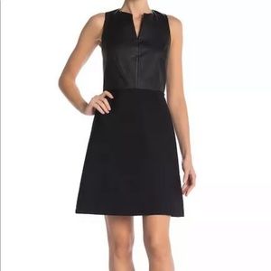 Theory Alinea Mod Leather Dress